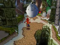 une photo d'Ã©cran de Crash Bandicoot 2 sur Sony Playstation